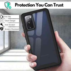 For Samsung Galaxy A71 5G UW Case, Built-in Screen Protector, 360° Full Body