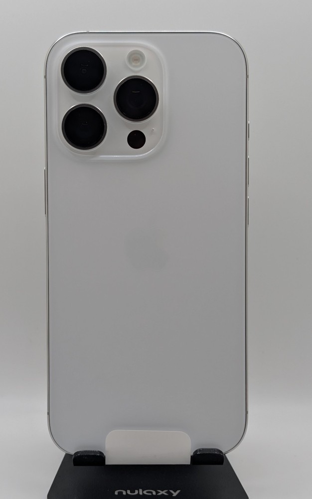 NEW – Apple iPhone 16 Pro – 256 GB – White Titanium (Unlocked) (Excellent). ~33~