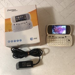 Pantech Impact P7000 AT&T Pink Slider Phone – USED WORKS