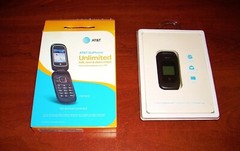 AT&T GoPhone Z223 Lot of 2 Flip Phones ATT One Phone with Original Box Packaging