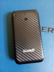 Summit SLD06D Flip Phone Boost Mobile 4G LTE Large Buttons Camera Black