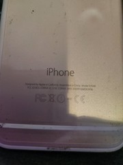 Apple iPhone 6 A1549 16GB SILVER Unlocked No Sim Tested Works