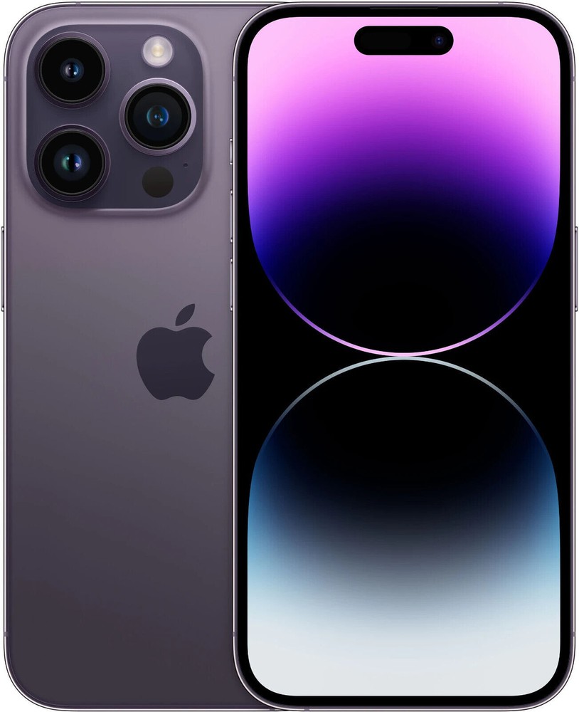 Apple iPhone 14 Pro Max – 256 GB – Purple (AT&T) With Tik Tok Still Working