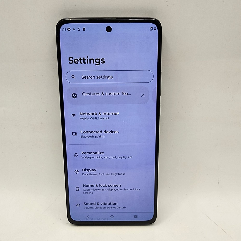 Motorola Edge 5G (2022) XT2205-1 128GB Mineral Gray (T-Mobile)