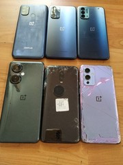 Lot of 6 Mixed model OnePlus Nord N300 5G CPH2389 and other For part