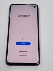 DEFECTIVE – Samsung Galaxy S10E – 128 GB – Black- GSM Unlocked – 12954