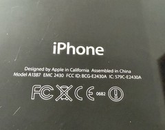 Apple iPhone 4s 16GB Black A1387 iOS 3.5in 5MP GSM 850 Wi-Fi GPS (UNTESTED)