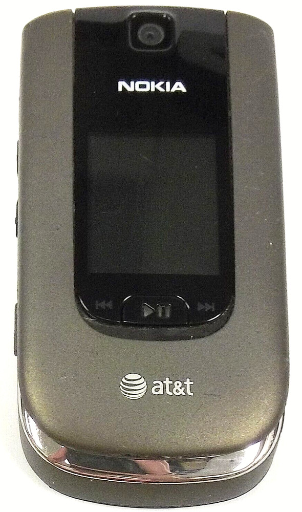 Nokia 6350 – Graphite Gray ( AT&T ) Cellular Flip Phone