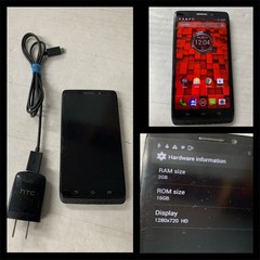 Motorola Droid MAXX – 16GB – Black (Verizon) Smartphone Verizon-Tested!!