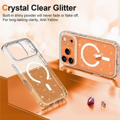 iPhone 17 Pro Max Case Soft TPU Shockproof Protective Phone Cover Clear