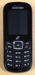 Samsung SGH-S150G – Black and Gray ( TracFone ) Rare Cellular Phone