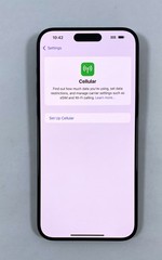 SPRINT TMOBILE Apple iPhone 15 Pro Max 256GB BLACK iOS 18.1 Smartphone MU663LL/A