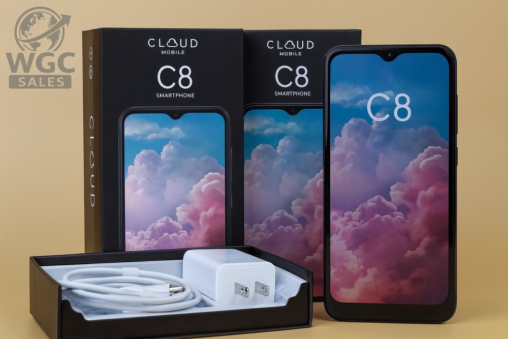 📱 Cloud Mobile Stratus 8 – Verizon Network 4G/5G LTE Android Smartphone *NEW