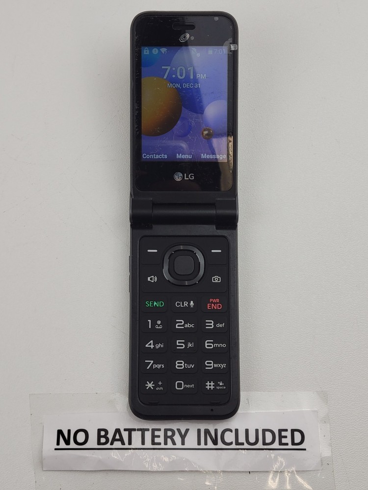 LG Classic Flip (L125DL) 8GB – Gray (TracFone) Flip Phone – Clean IMEI – H4388