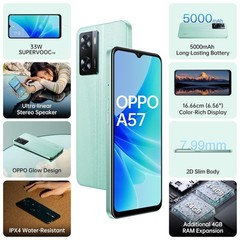 Oppo A57 (Glowing Green, 4GB RAM, 64 Storage) with No Cost EMI/Additional E
