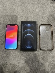 Apple iPhone 12 PRO MAX Pacific Blue 256GB UNLOCKED No Face ID Read Description