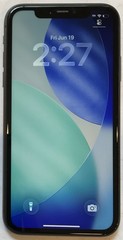 TESTED USED BLACK GSM UNLOCKED iPhone 11, 128GB A2111 MWKU2LL/A WITH 83% BATTERY