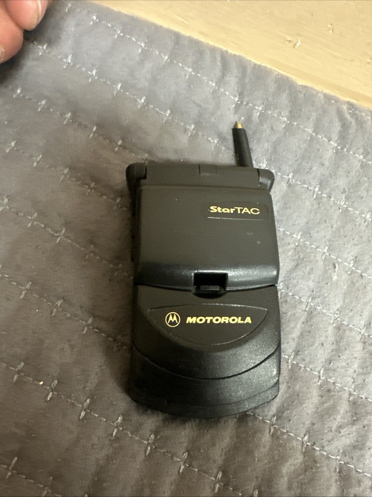 Motorola StarTAC Flip Phone Verizon Dual Band Model ST7868W Vintage 90’s