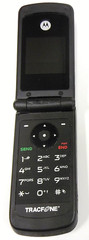 Motorola W series W260g – Black ( TracFone ) Cellular Flip Phone – No Back