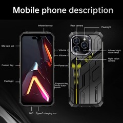 Rugged Moblie 16 Pro MAX 256G 5G Unlocked Smartphone Dual Sim 10000mAh