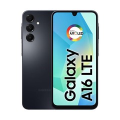 Samsung Galaxy A16 4G (SM-A165) GSM Unlocked Dual SIM 6.7″ 128GB+4GB Black New
