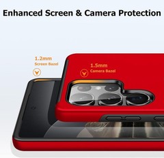 Slim Fit for Samsung Galaxy S26 Ultra Case with Stand, Military Grade Protection