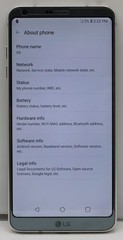 LG G6 32GB Ice Platinum Verizon UNLOCKED *USED/WIPED*