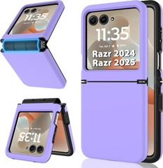 Motorola Razr 2024/2025 Case with Hinge Protection, Anti-Scratch Slim Hard Case