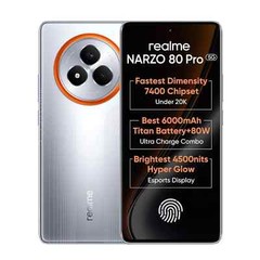 realme NARZO 80 Pro 5G Factory Unlocked Dual SIM-256GB STORAGE-Speed Silver
