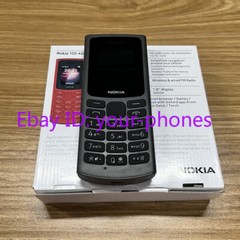 Unlocked Nokia 105 4G 2 Colors New Phone 1.8″ 128MB RAM Dual Sim 1020mAh