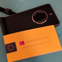 Kodak Ektra 32GB Black Android Smartphone 21MP Camera Dual SIM 4G LTE 5in