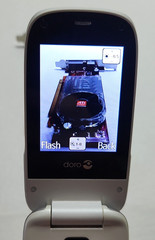 Doro PhoneEasy 626 – Consumer Cellular – White Flip Phone – Tested/Works