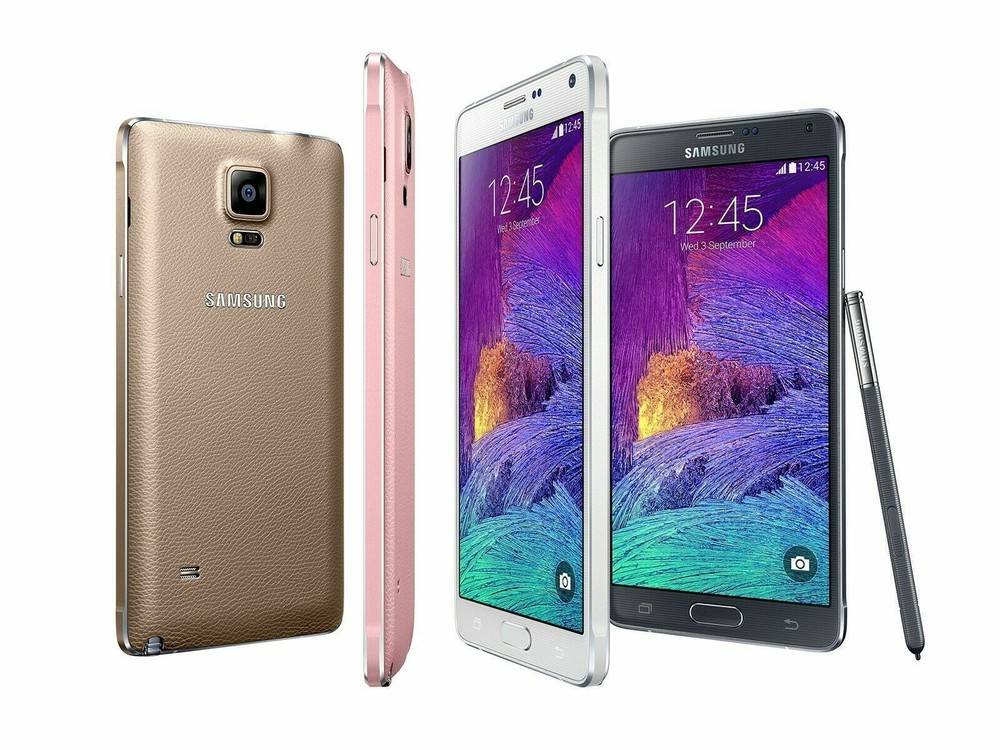 Samsung Galaxy Note 4 2014 (T-mobile Locked) SM-N910T 32GB Smartphone LCD Shadow
