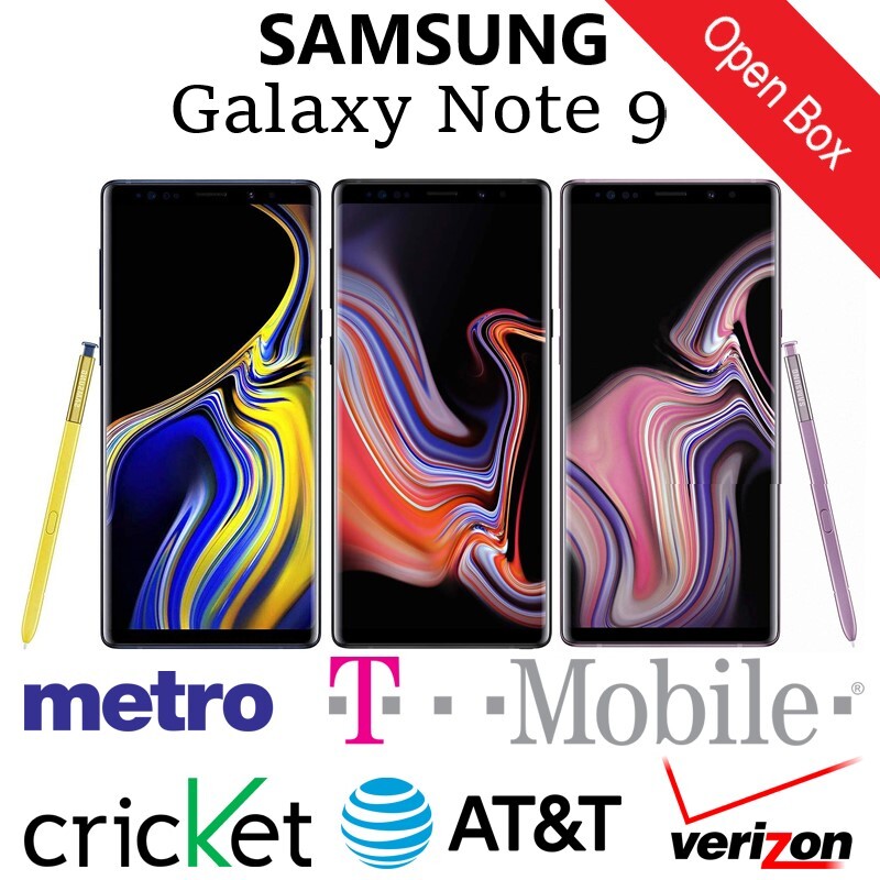 Samsung Galaxy Note 9 SM-N960U 128GB Android (Fully Unlocked) Smartphone 12.0 MP