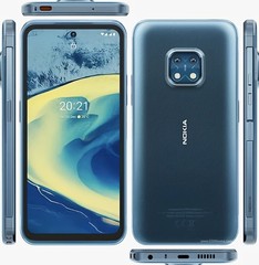 Original Nokia XR20 2-SIM 128GB Zeiss Optics 48MP WIFI Unlocked 5G Smartphone