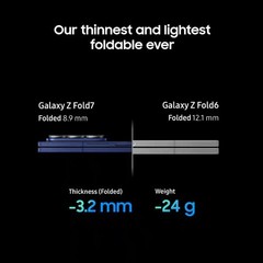 AT&T Samsung Galaxy Z Fold6 5G – 512GB – Navy – SM-F956UDBEATT