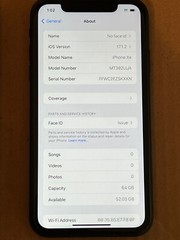 Apple iPhone XR – 64GB – Black (Unlocked) A1984 (CDMA + GSM) Read No face id