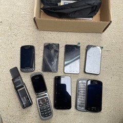 Lot Of Samsung Galaxy S2 II SGH-T989 Plus Miscellaneous Phones And Random Parts
