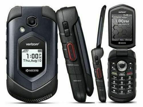 Kyocera E4610 DURAXV Verizon Unlocked 4G LTE 16gb Rugged Flip Phone Open Box A+