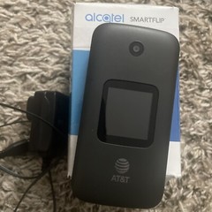 AT&T Alcatel SMARTFLIP Phone 4052R, 4GB Volcano Black
