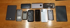 Lot of 10 pcs Assorted Smart Phone Cell Phones Tablets Samsung Parts/Repair