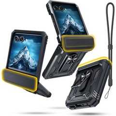 For Motorola Razr 2024 Case with Military Grade Shockproof Protective Back Cover