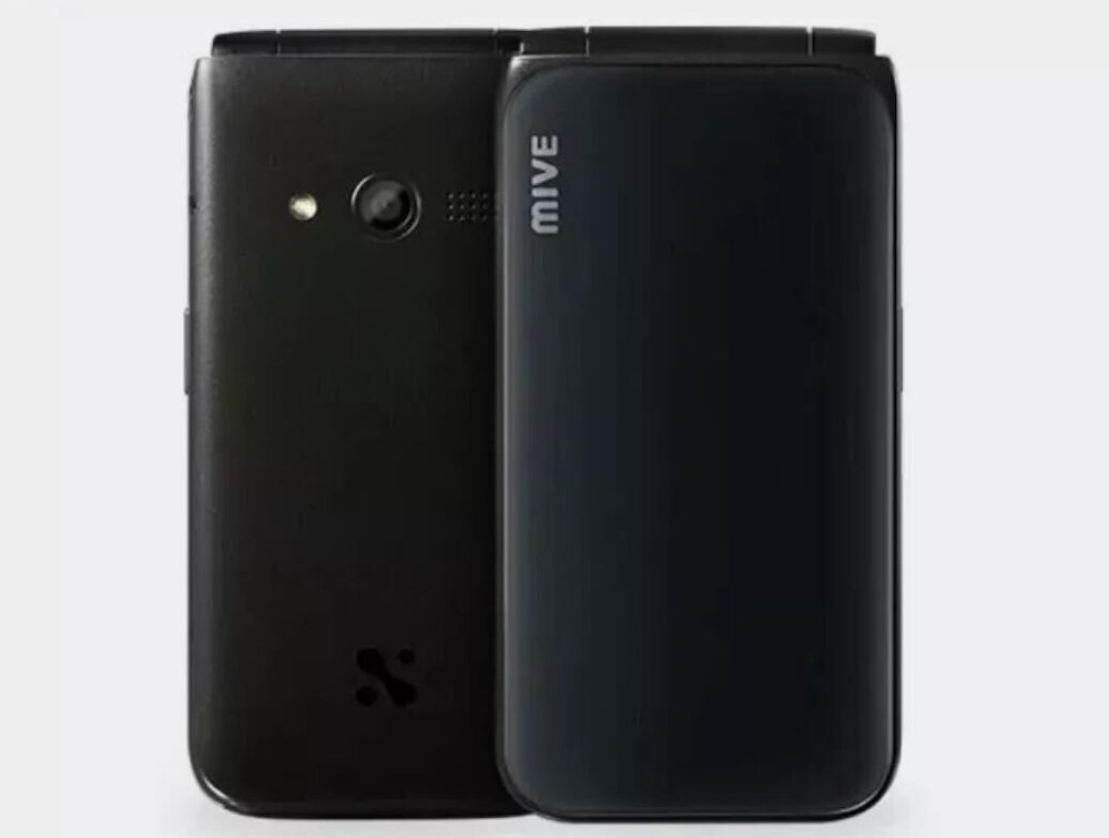 ALT MIVE Style Folder 32GB AT-M120 Black/White 4G LTE WIFI Android Phone