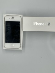 Used Reset iPhone 4S With Box And 2 Chargers No Sim