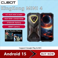 Global Version CUBOT Kingkong Mini 4 Rugged Phone 4.7 Inch Camping Light 4700mAh