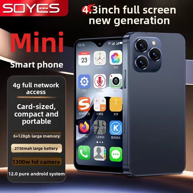 soyes F9 Max Mini Smartphone 4.3 Inch Dual SIM Camera Cell Phones Mobile Wifi