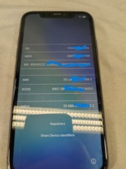 Apple iPhone 11 – 128 GB – Black (Unlocked) Hairline Screen Cr@ck