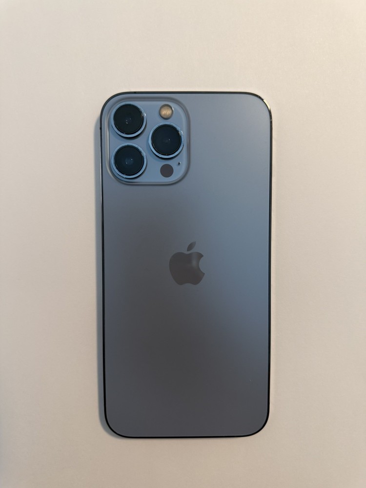 Apple iPhone 13 Pro Max 128GB Sierra Blue – Unlocked- Excellent Condition