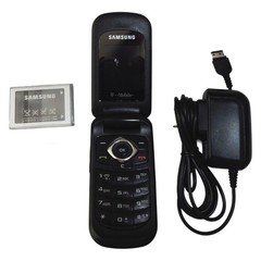 Samsung SGH-t139 Flip Phone Bundle ~ T-Mobile