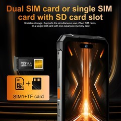 Rugged Smartphone 17 Pro Max 5G 10+256GB Unlocked Cell Phone Dual SIM Mobile NFC